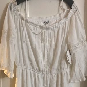 Off the shoulder dress